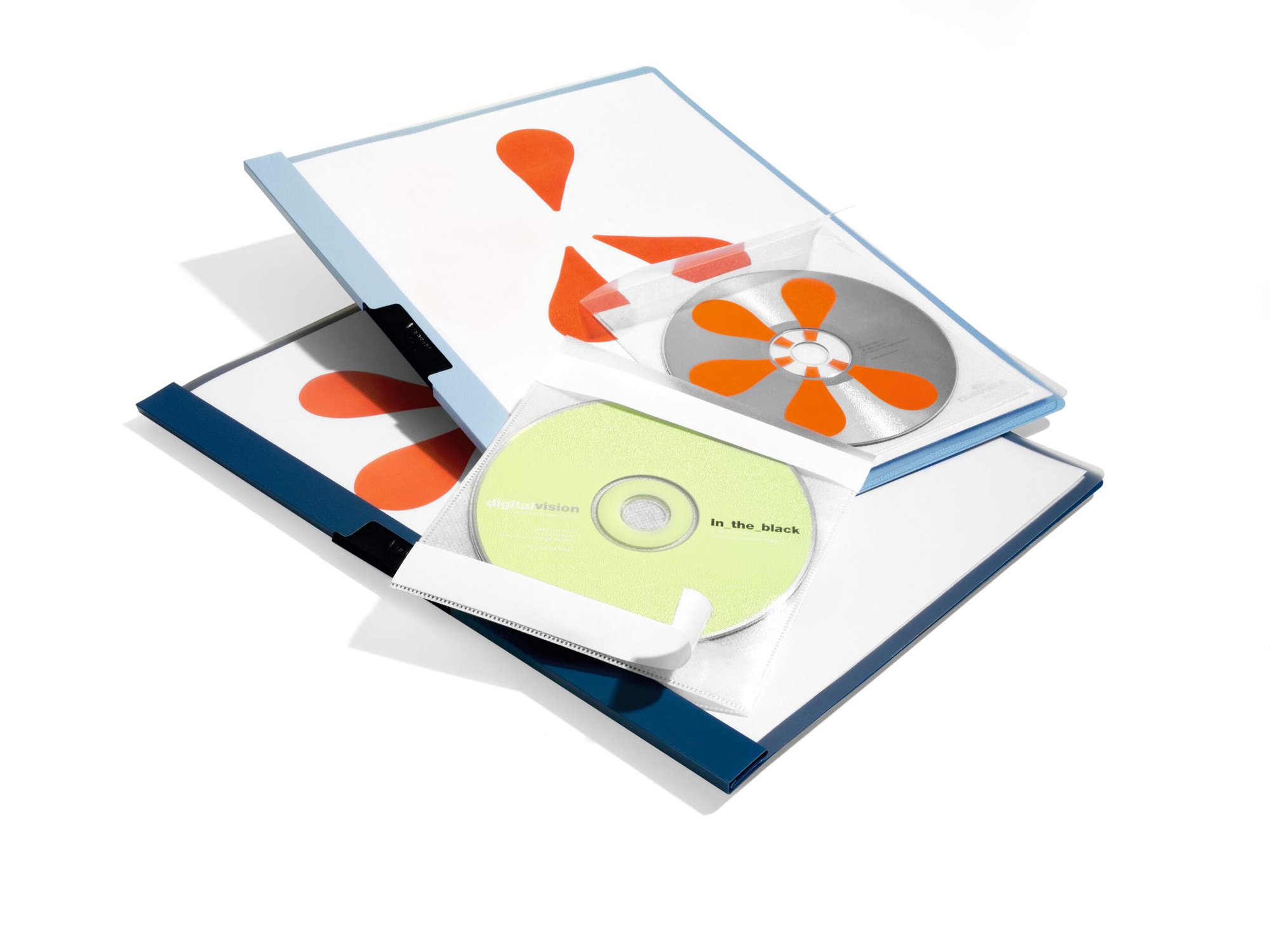 DURABLE CD/DVD SELF-ADHESIVE CD POCKET (