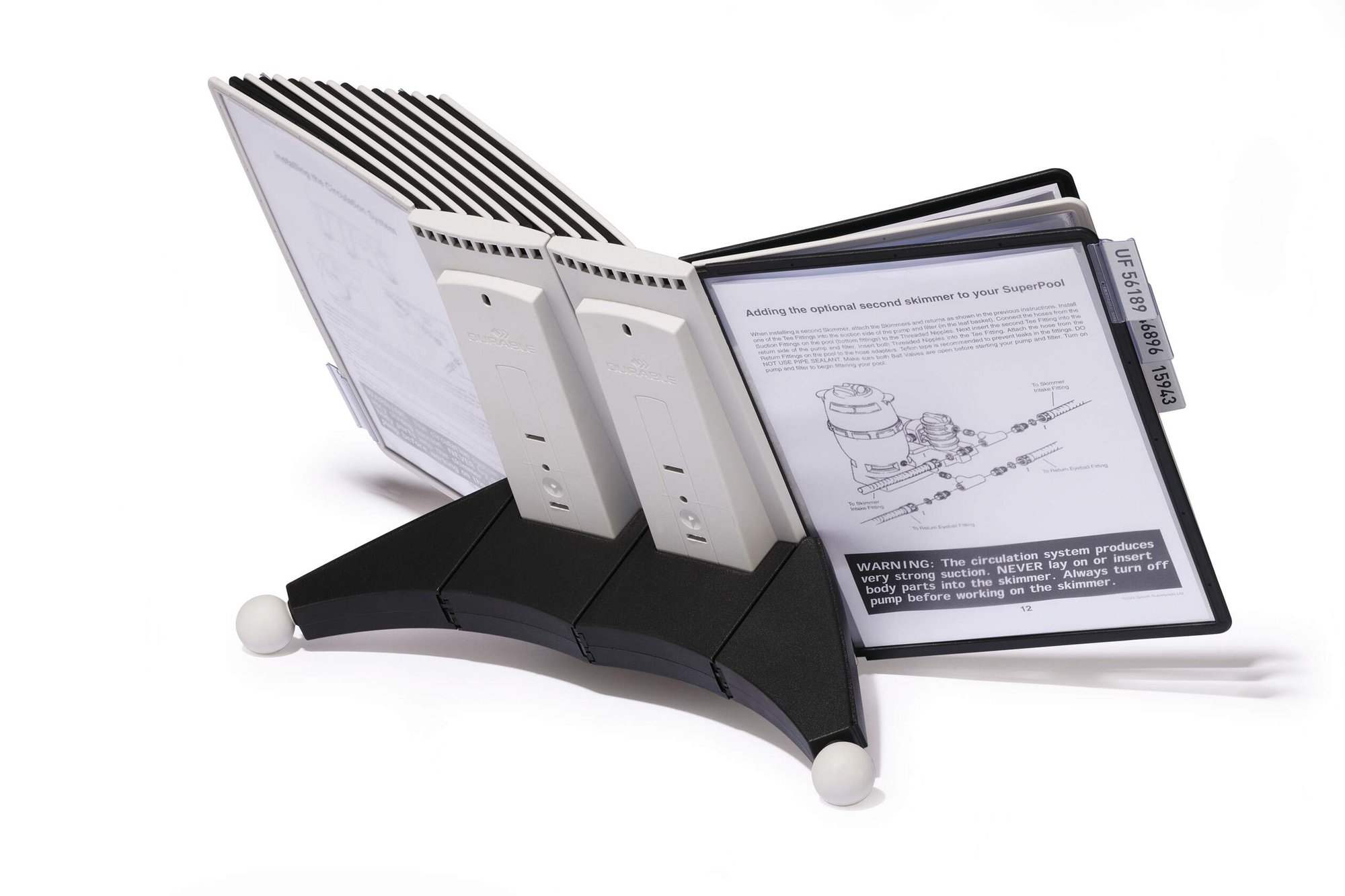 DURABLE SHERPA TABLE 20 BLACK & GREY
