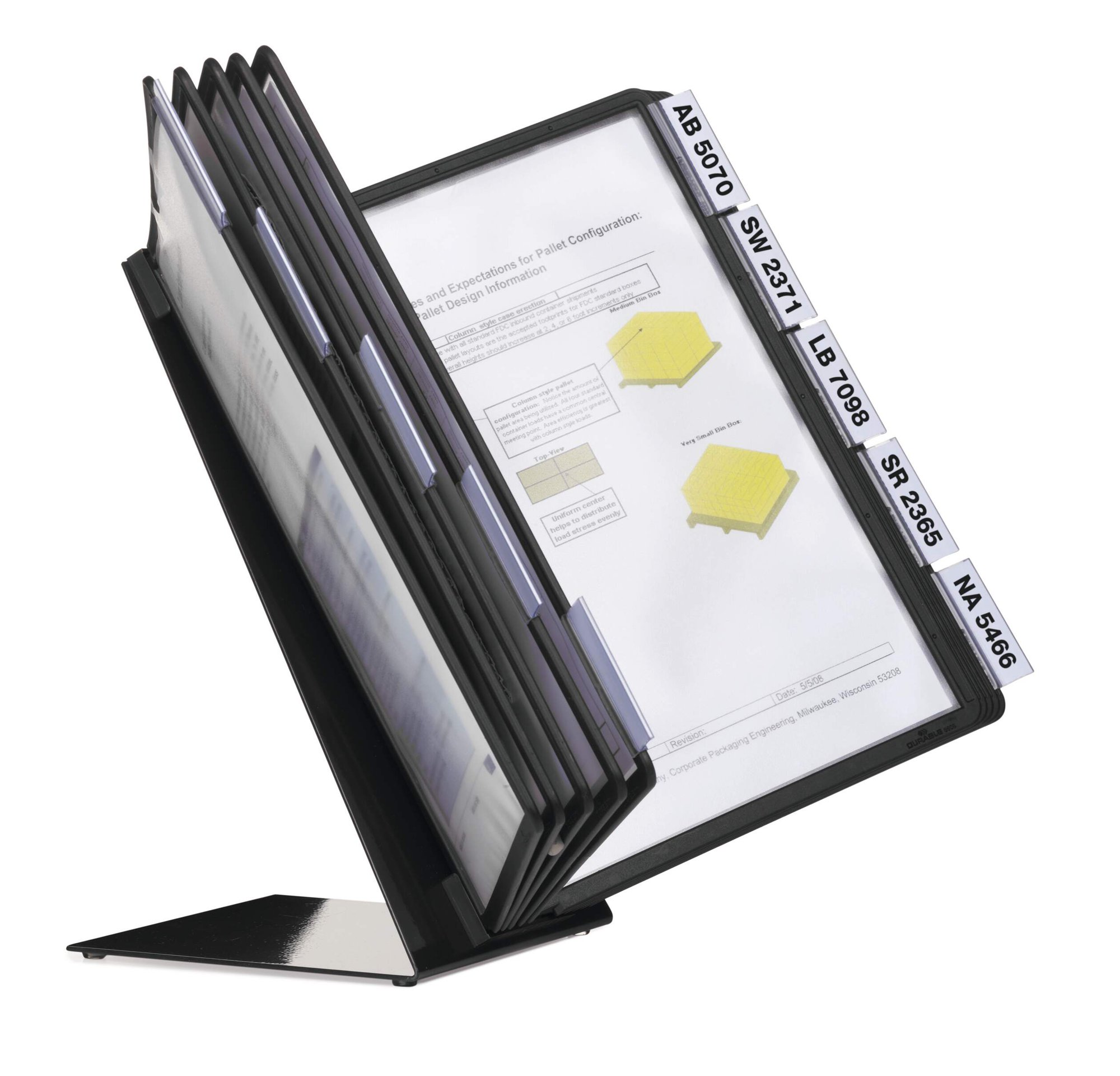 DURABLE VARIO TABLE 10 A4 BLACK