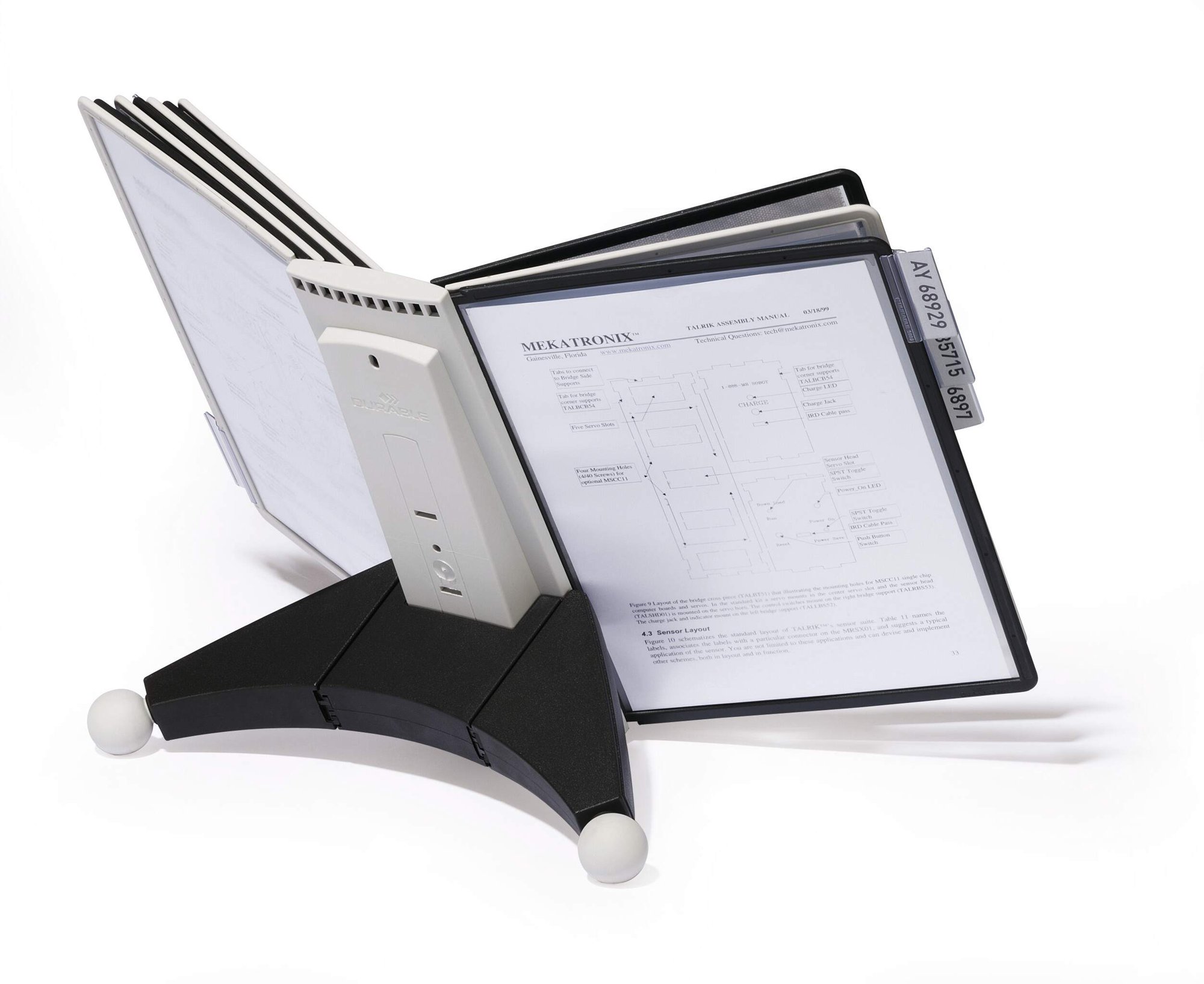 DURABLE SHERPA TABLE 10 BLACK/GREY