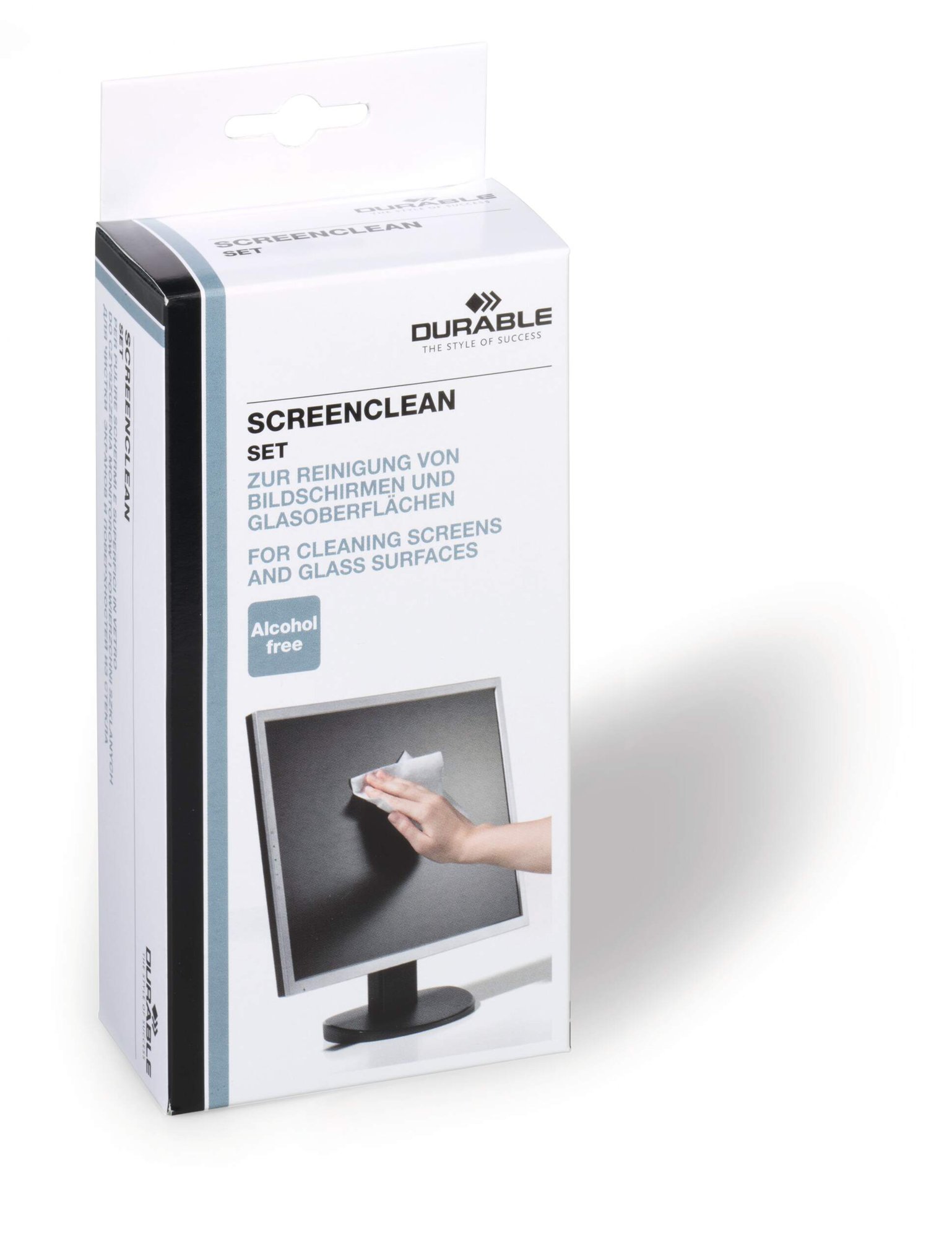 DURABLE SCREENCLEAN SPRAY AND 20 WIPES
