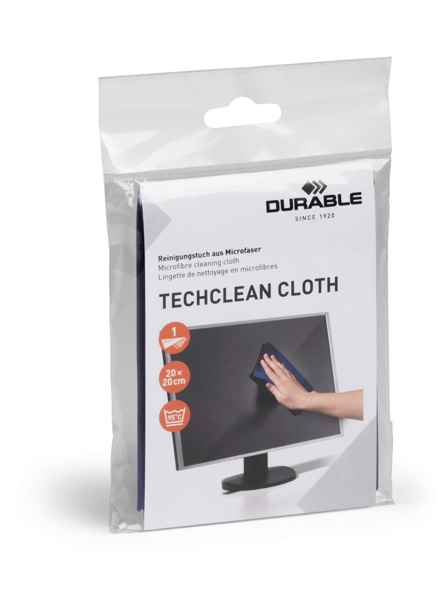 DURABLE TECH CLEANING MICROFIBRE BLUE
