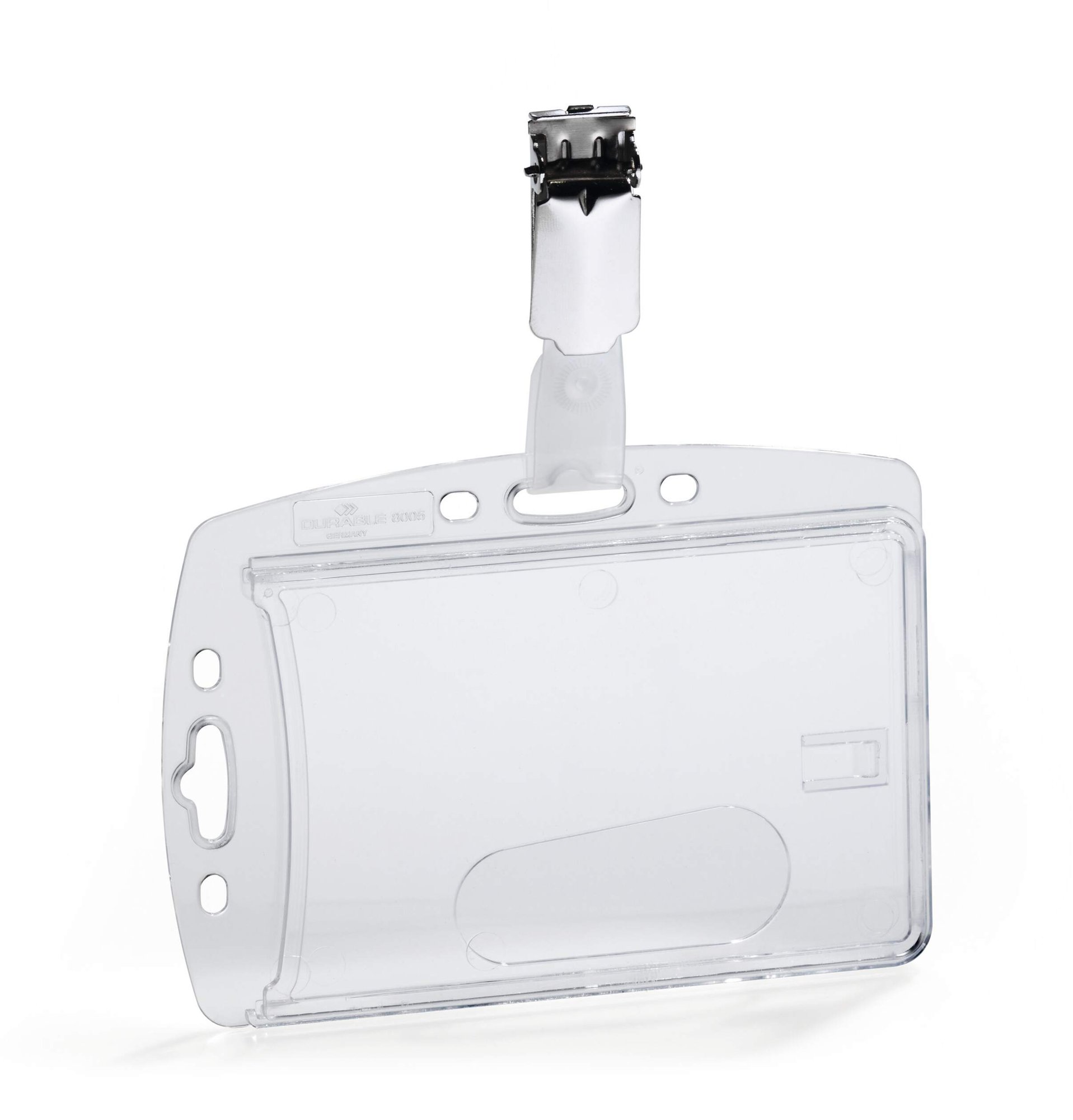 DURABLE ENCLOSED ID HOLDER CLEAR (25)