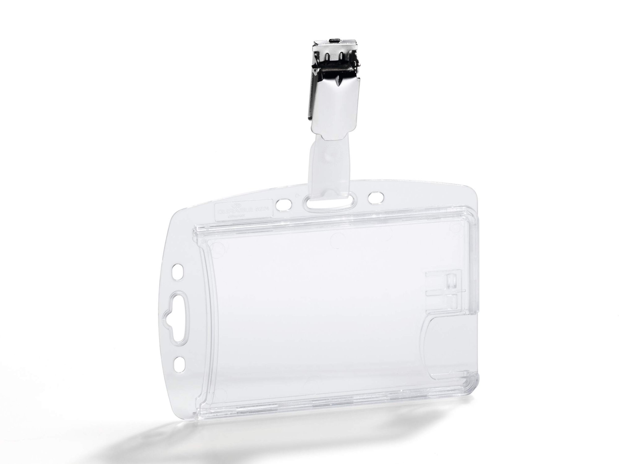 DURABLE ENCLOSED 2 ID HOLDER CLEAR (25)