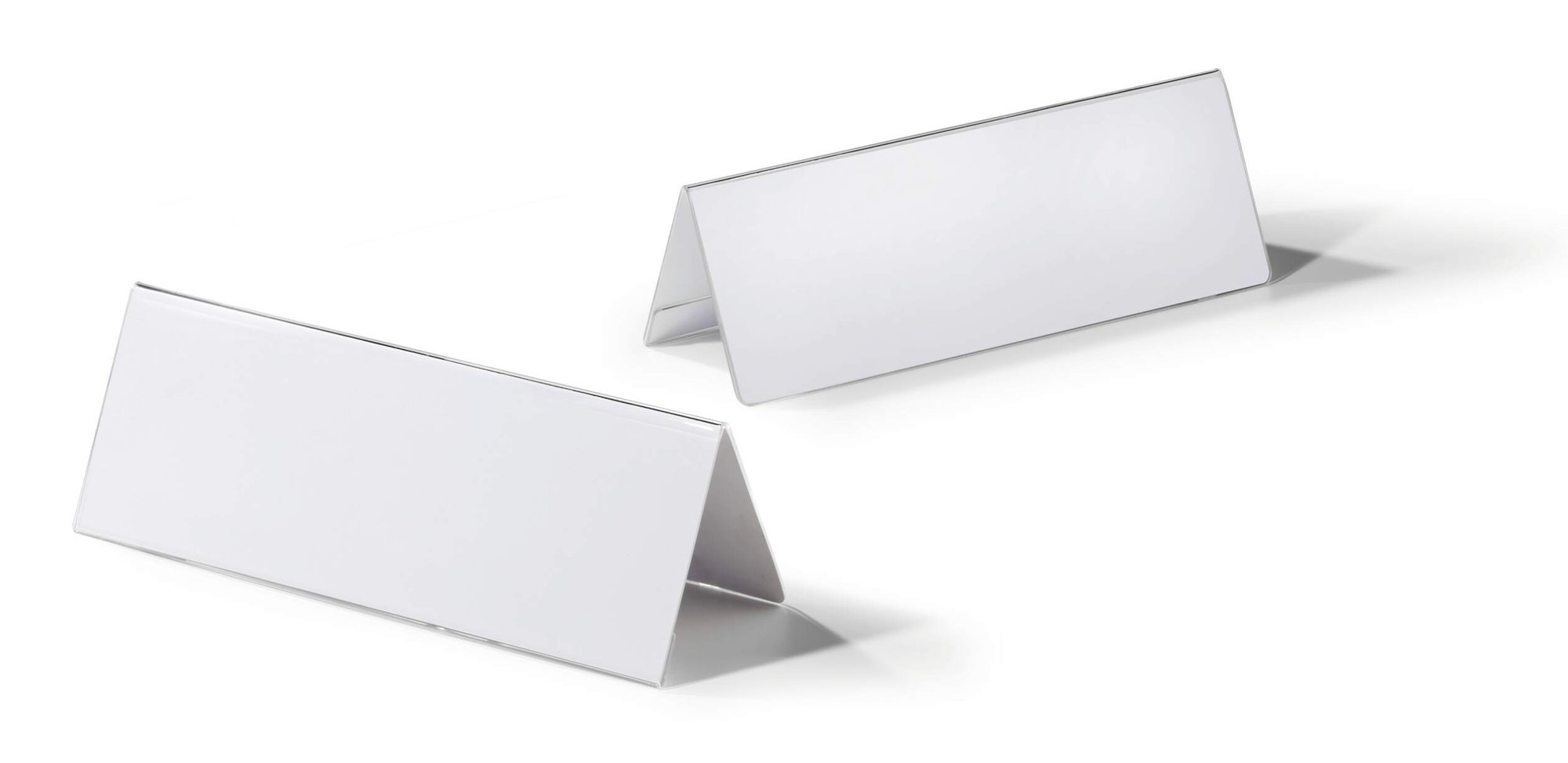 DURABLE ACRYLIC NAME PLATE 105X297MM (10