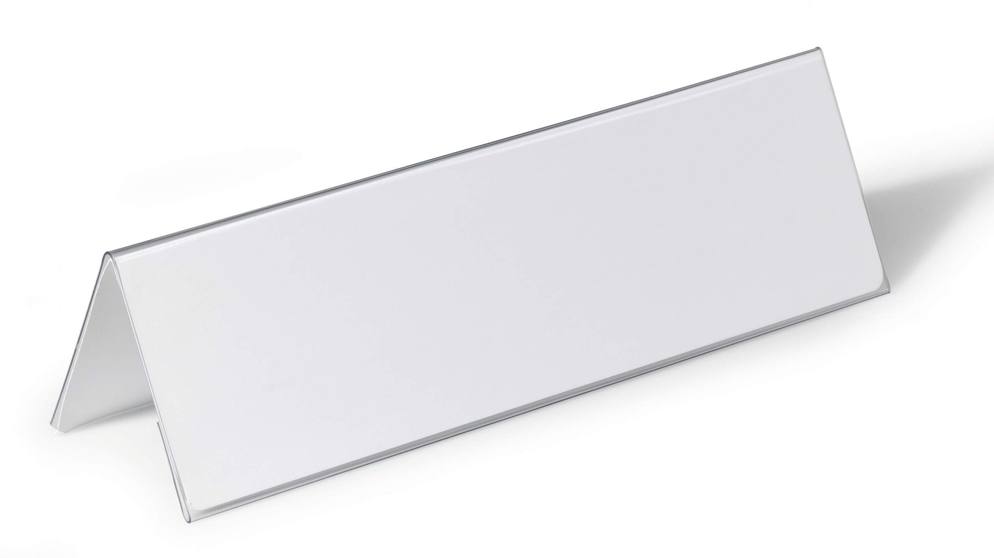 DURABLE PLACE NAME HOLDER 105X297MM (25)