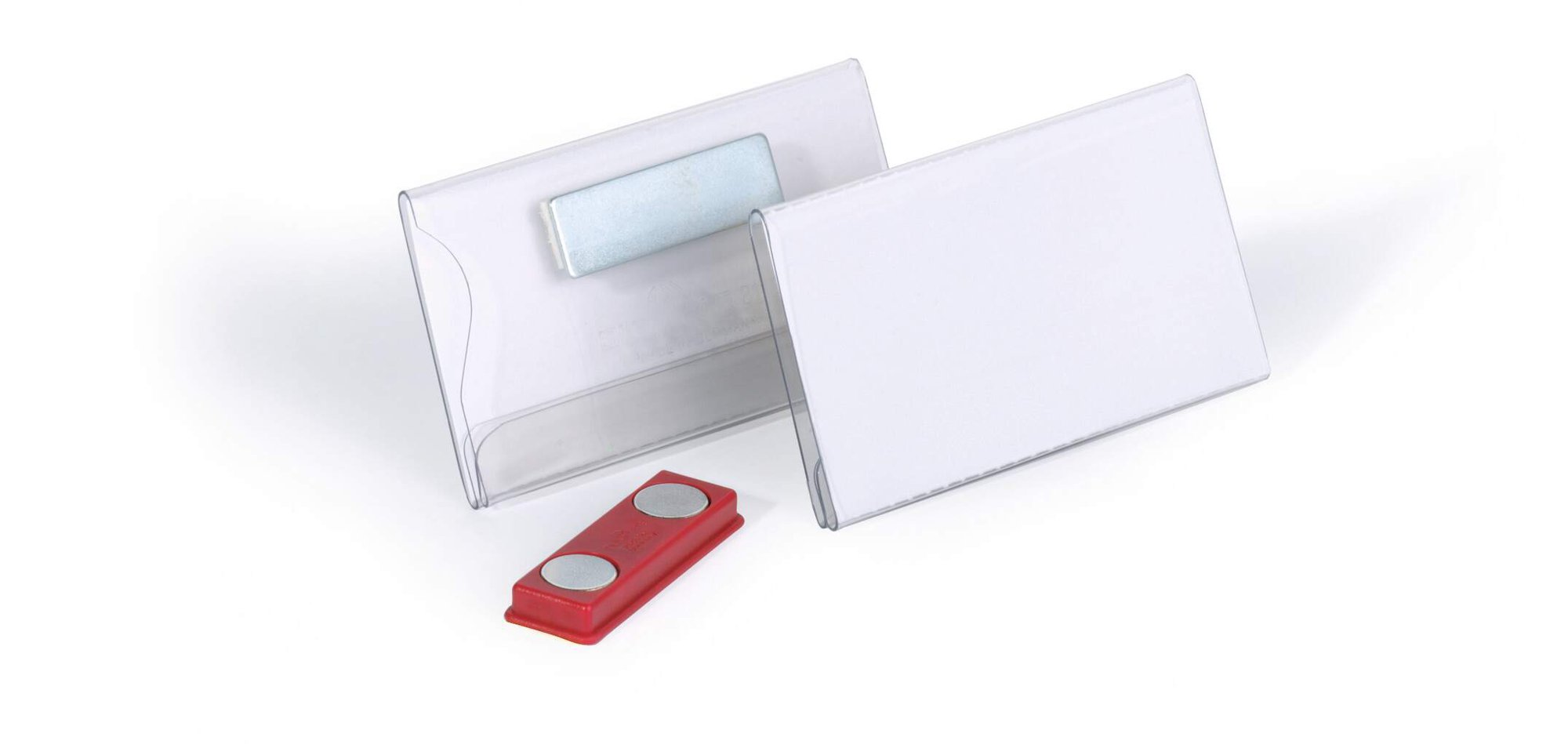 DURABLE MAGNET BADGE 40X75MM (25)