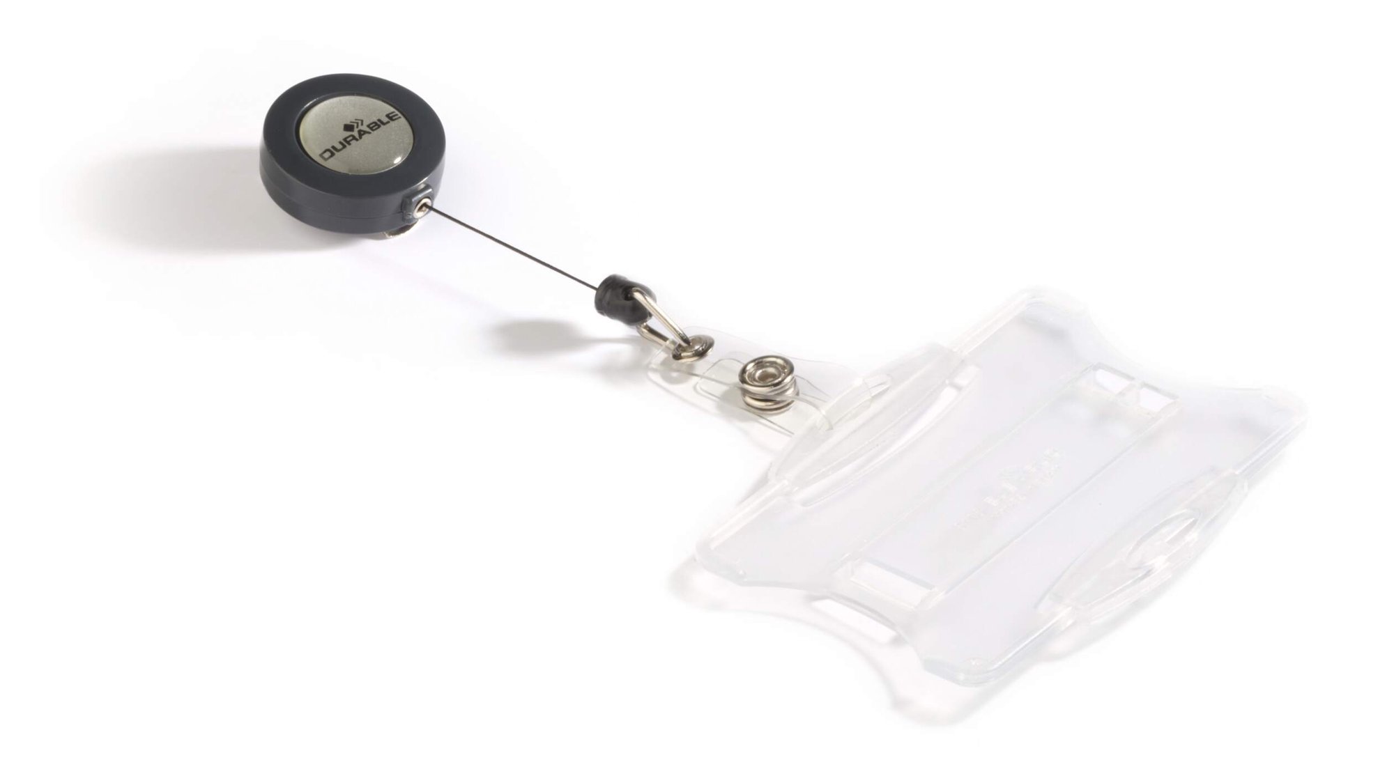 DURABLE BADGE REEL ID HOLDER CLEAR (10)