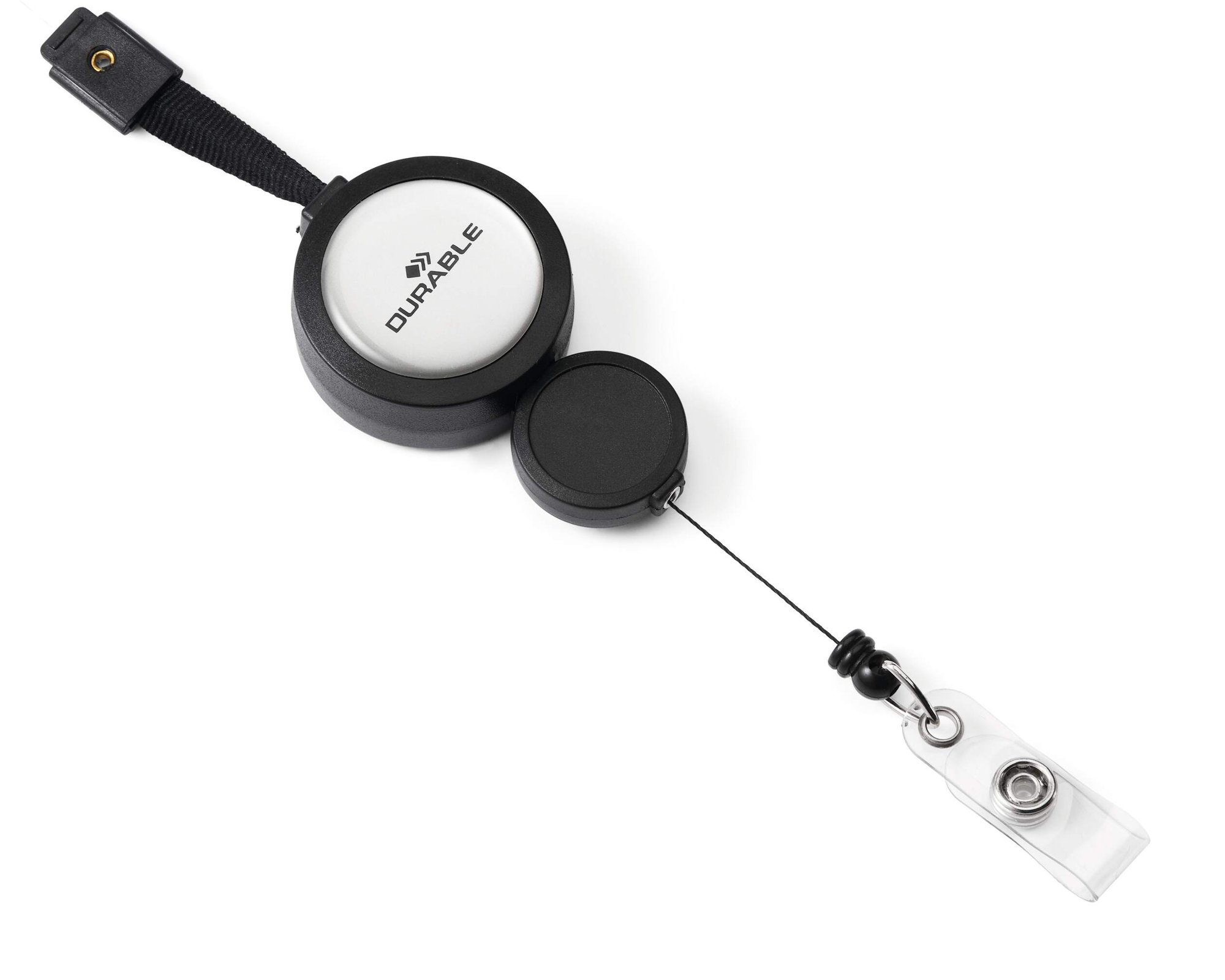 DURABLE BADGE REEL PLUS BLACK (10)