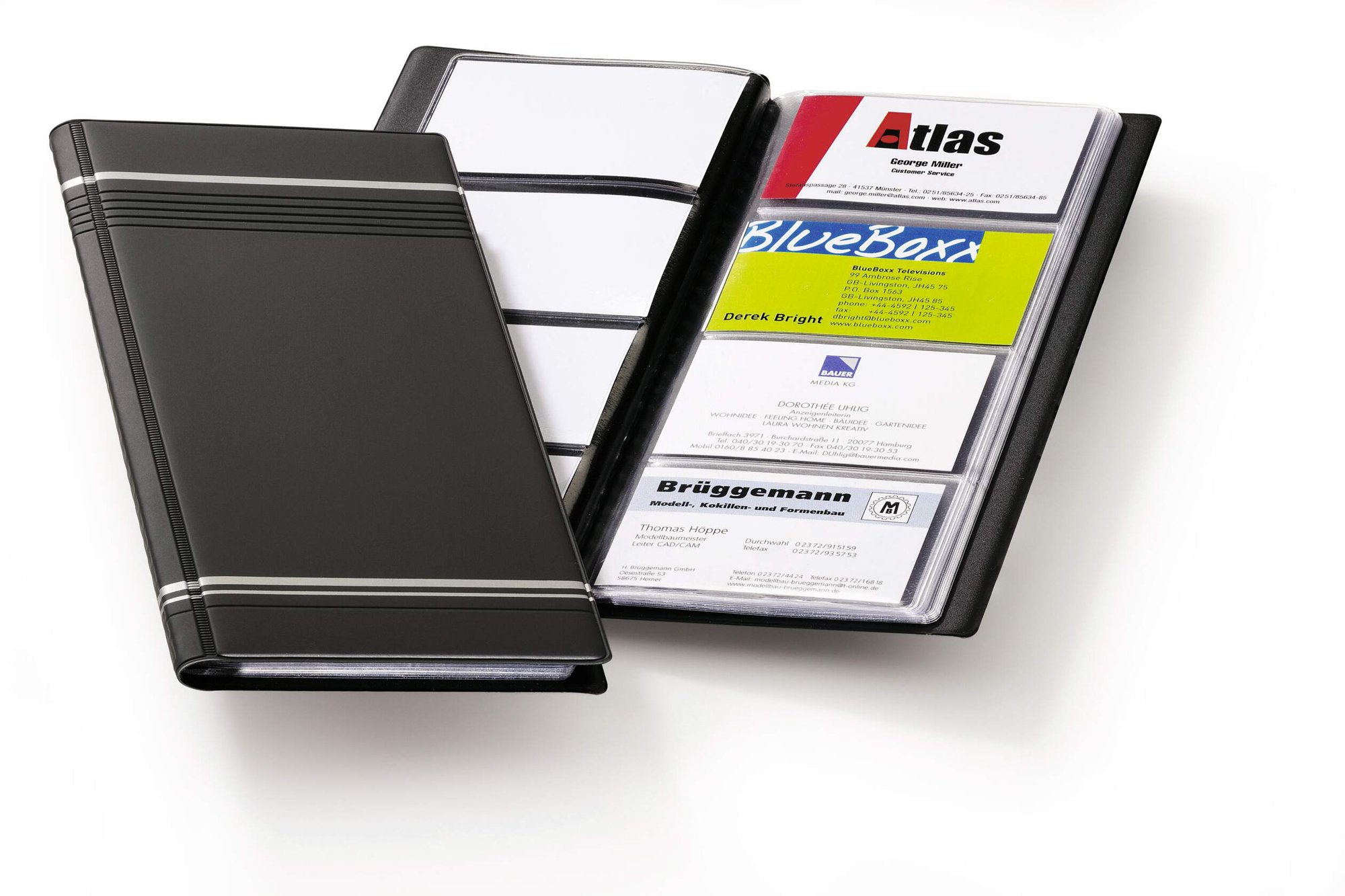 DURABLE VISIFIX 96 BUSINESS CARD ALBUM