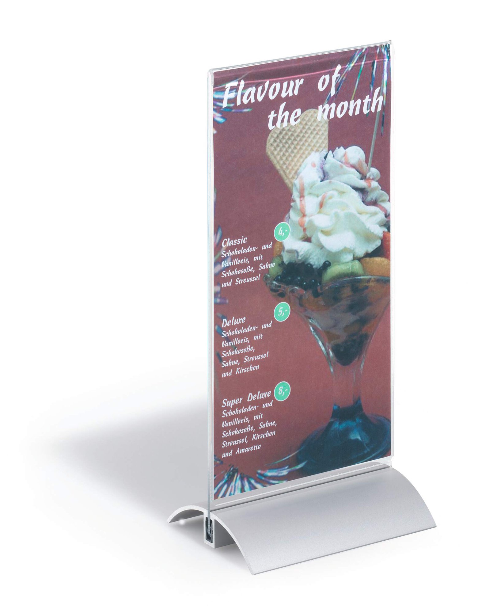 DURABLE TABLE DISPLAY PRESENTER 1/3 A4