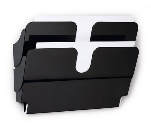 Durable A4 Magnetic Literature Holder - Dual Wall Display - FLEXIPLUS - Black Durable A4 Magnetic Literature Holder - Dual Wall Display - FLEXIPLUS - Black