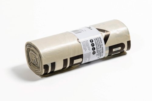 Durable ECO 110L Bin Bags - 100% Recycled Bin Liners - Fits 60L Bins - 25 Pack Durable ECO 110L Bin Bags - 100% Recycled Bin Liners - Fits 60L Bins - 25 Pack