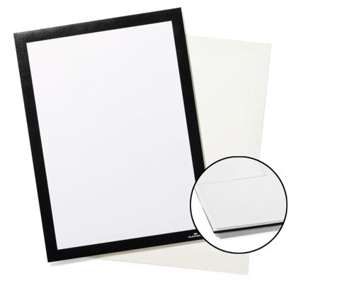 Durable+DURAFRAME+GRIP+Sign+%26+Document+Holder+with+Magnetic+Frame+for+Fabric+Surfaces+A4+Black+-+496801