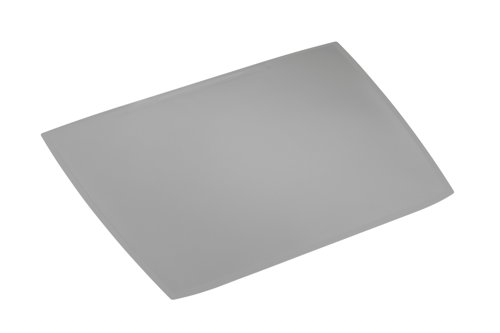 Durable ARTWORK Overlay Desk Mat - Non-Slip with Clear Anti-Glare Cover - Grey Durable ARTWORK Overlay Desk Mat - Non-Slip with Clear Anti-Glare Cover - Grey