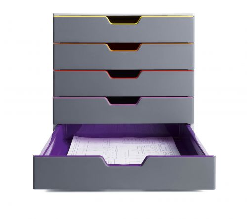 Drawers Durable Varicolor Drawer Box with Five Drawers