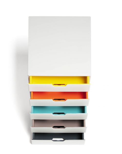 Drawers Durable VARICOLOR Mix 5 Drawer Box
