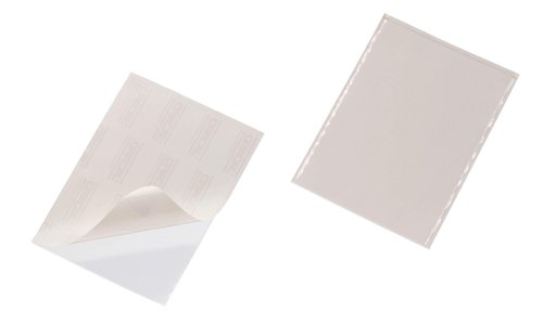 Durable Pocketfix Self Adhesive Top Opening A5 Ref 8294 [Pack 25]