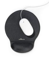 ValueX Durable Ergonomic Non-Slip Mouse Pad with Gel Wrist Support 230x260mm Mat Charcoal - 574858