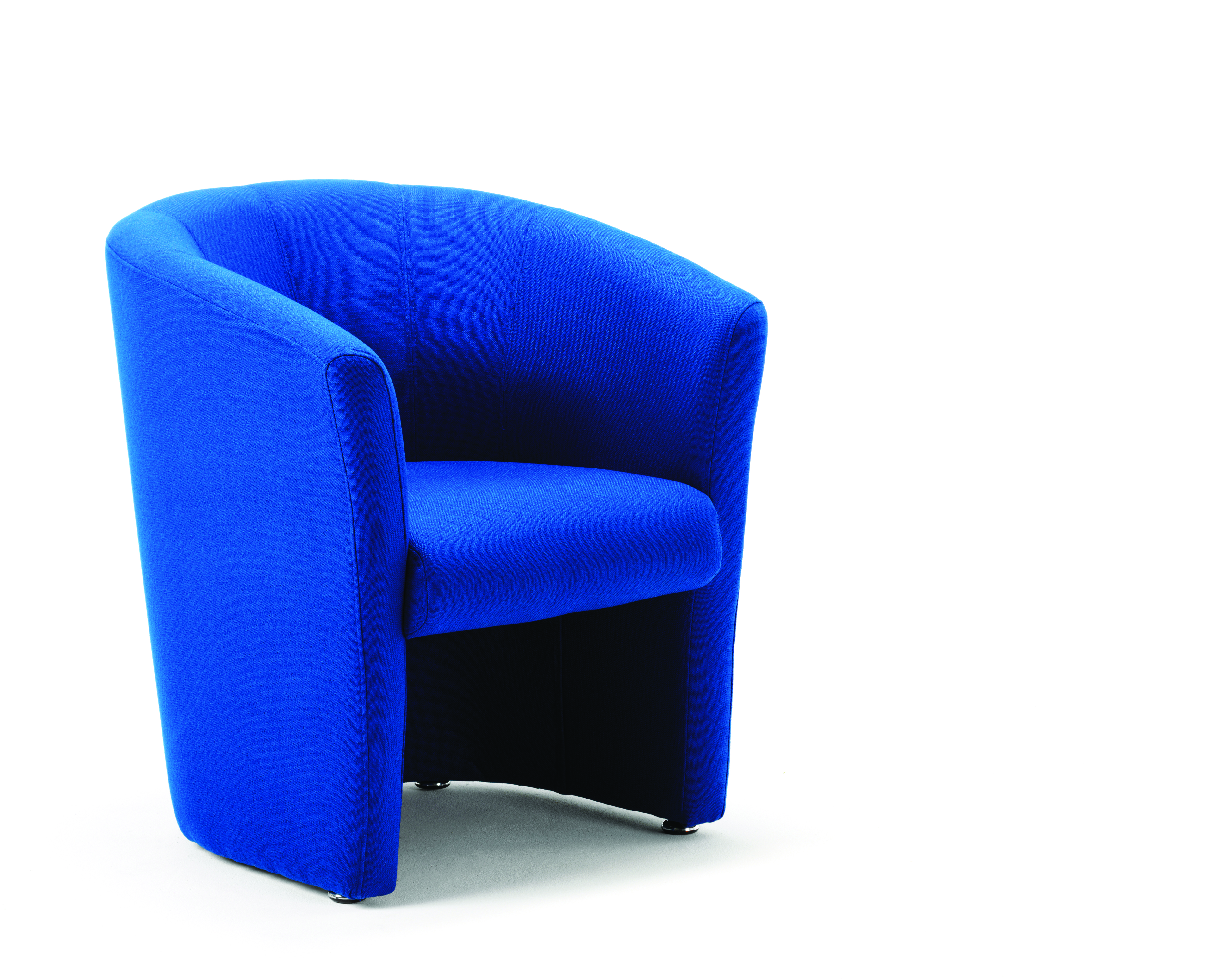 Reception Chairs Neo Single Tub Blue Fabric BR000101