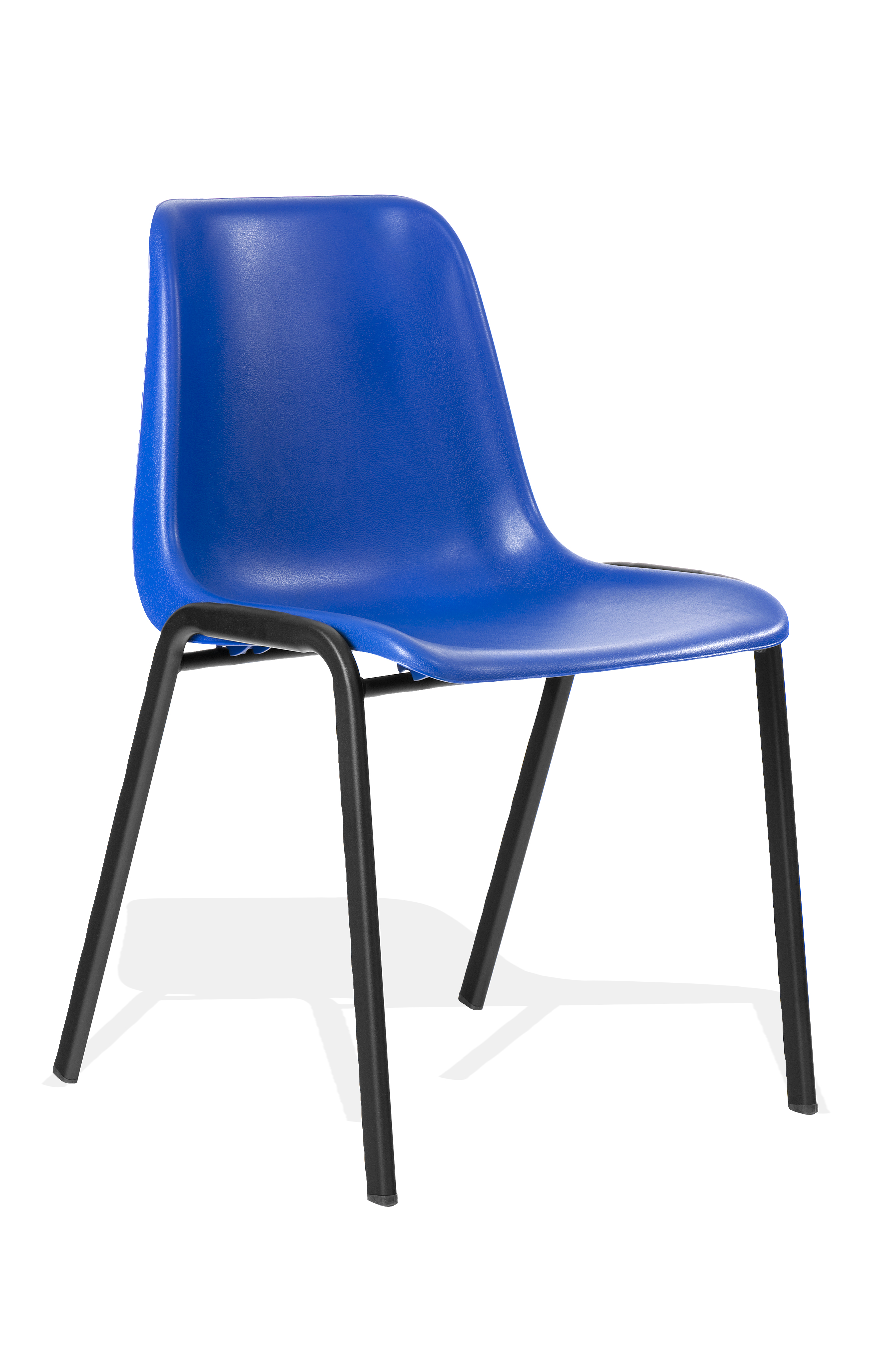Stacking Chairs Polly Stacking Visitor Chair Blue Polypropylene BR000203