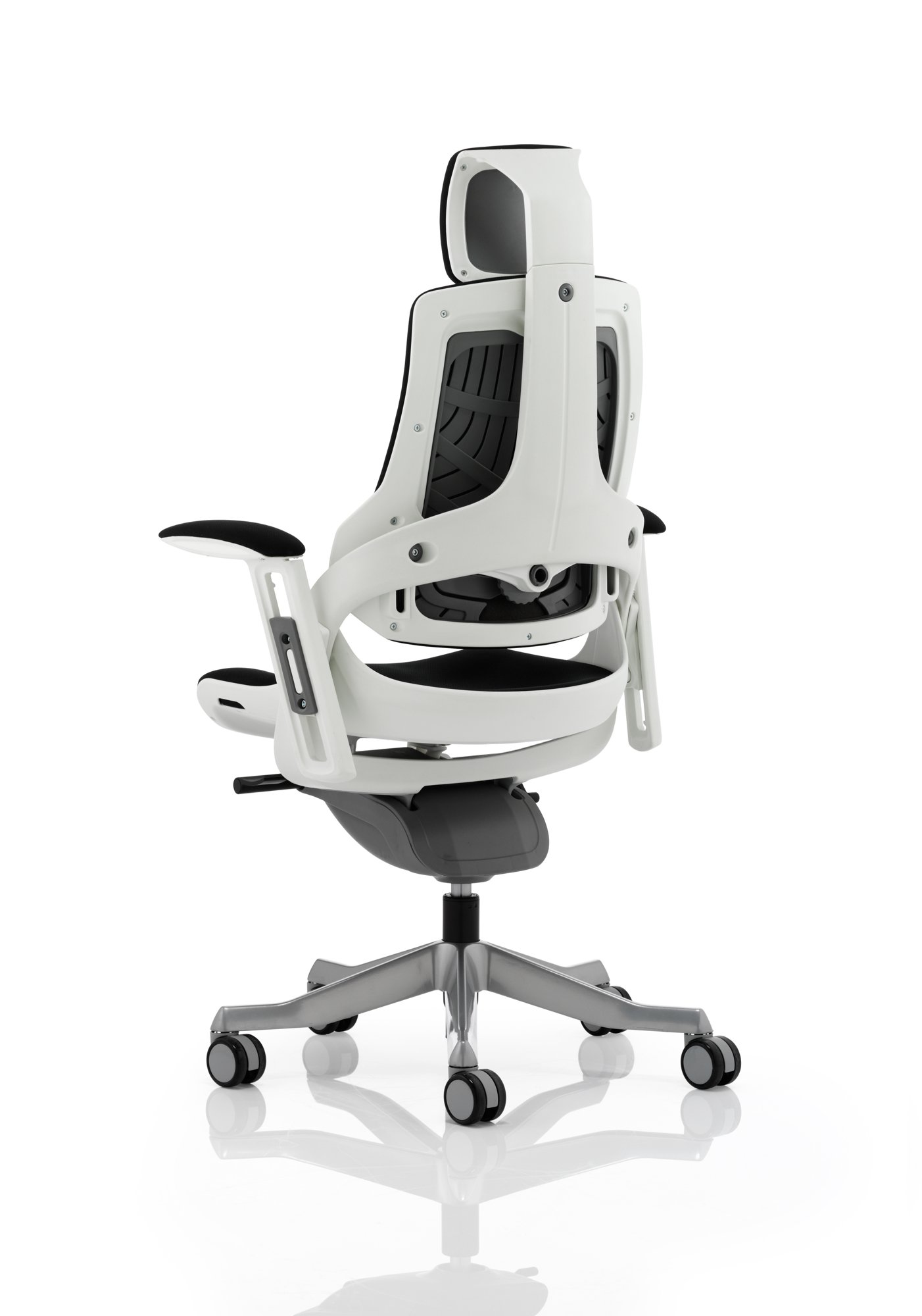 Zure Black Fabric With Arms With Headrest KC0161