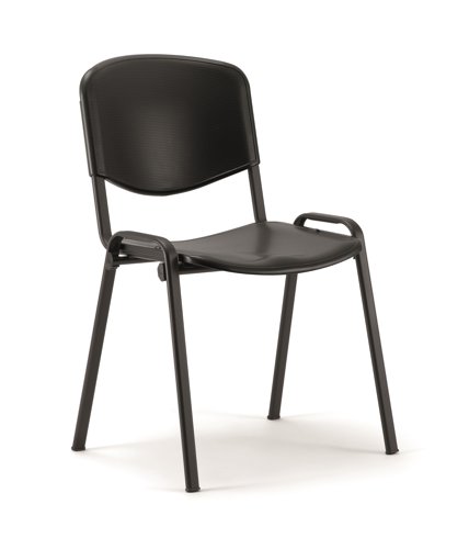 ISO+Stacking+Chair+Black+Poly+Black+Frame+BR000056