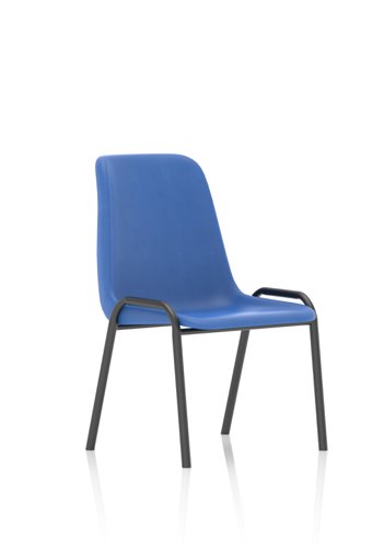 Polly+Stacking+Visitor+Chair+Blue+Polypropylene+BR000203