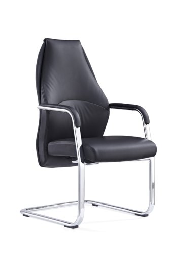 Reception Chairs Mien Black Cantilever Chair BR000211