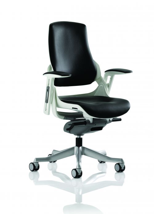 Executive Chairs Zure Black Leather With Arms EX000110