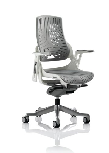 Executive Chairs Zure Elastomer Gel Grey With Arms EX000112