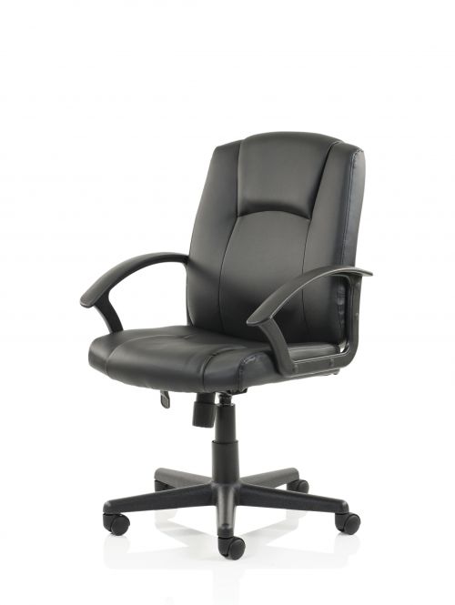 Executive Chairs Bella Executive Managers Chair Black Leather EX000192