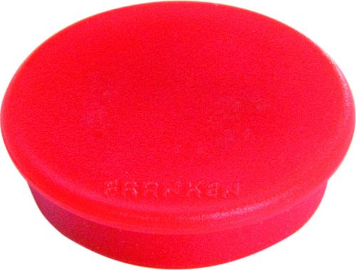 Tacking Magnet Size 13mm Adhesive Force 100g Red 10 Pieces