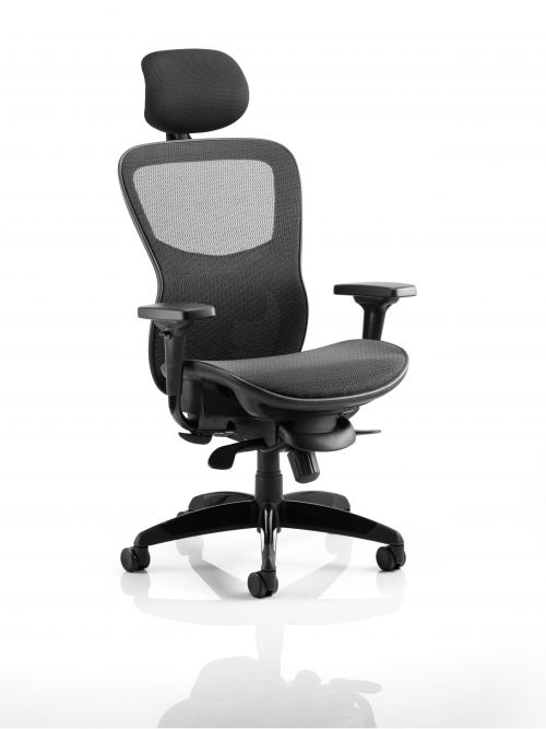 Executive Chairs Stealth Mesh Chair With Headrest KC0159