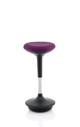 Sitall Deluxe Visitor Stool Bespoke Seat Tansy Purple KCUP1555