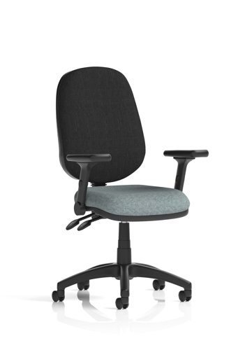 Eclipse Plus II Lever Task Operator Chair With Height Adjustable And Folding Arms Bespoke Colour Seat Rivet Tensile Eclipse Plus II Lever Task Operator Chair With Height Adjustable And Folding Arms Bespoke Colour Seat Rivet Tensile