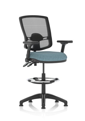 Eclipse Plus II Lever Task Operator Chair Deluxe Mesh Back High Rise Draughtsman Kit Height Adjustable And Folding Arms Bespoke Seat Rivet Quench Eclipse Plus II Lever Task Operator Chair Deluxe Mesh Back High Rise Draughtsman Kit Height Adjustable And Folding Arms Bespoke Seat Rivet Quench