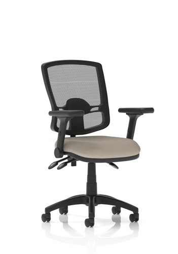 Eclipse Plus III Lever Task Operator Chair Deluxe Mesh Back With Height Adjustable And Folding Arms Bespoke Colour Seat Quest Salt Eclipse Plus III Lever Task Operator Chair Deluxe Mesh Back With Height Adjustable And Folding Arms Bespoke Colour Seat Quest Salt