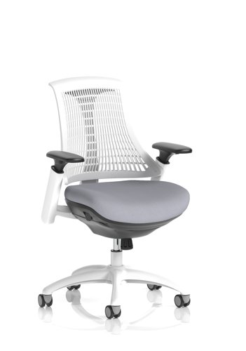Flex Task Operator Chair White Frame White Back Bespoke Colour Seat Quest Shell Flex Task Operator Chair White Frame White Back Bespoke Colour Seat Quest Shell