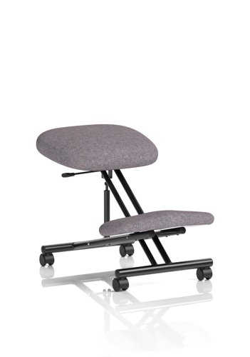 Kneeling Stool Black Frame Bespoke Colour Rivet Fuse Kneeling Stool Black Frame Bespoke Colour Rivet Fuse