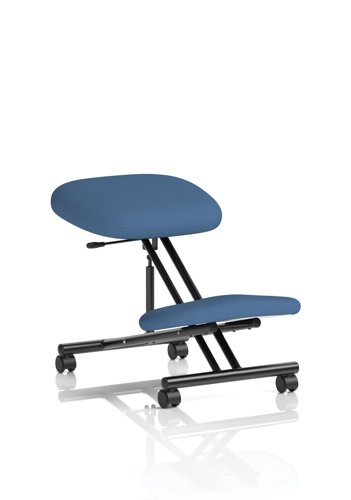 Kneeling Stool Black Frame Bespoke Colour Quest Limpet Kneeling Stool Black Frame Bespoke Colour Quest Limpet