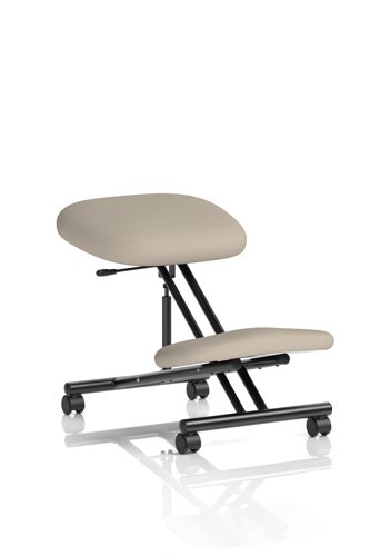 Kneeling Stool Black Frame Bespoke Colour Quest Salt Kneeling Stool Black Frame Bespoke Colour Quest Salt