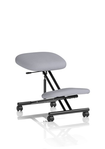 Kneeling Stool Black Frame Bespoke Colour Quest Shell Kneeling Stool Black Frame Bespoke Colour Quest Shell