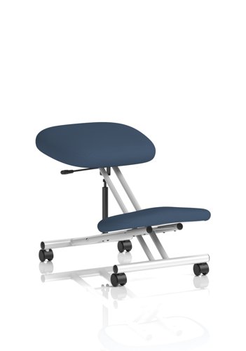 Kneeling Stool Silver Frame Bespoke Colour Quest Whelk Kneeling Stool Silver Frame Bespoke Colour Quest Whelk