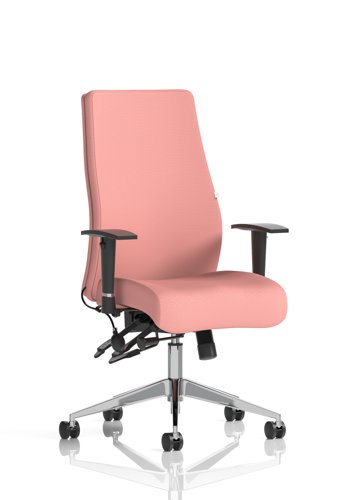 Onyx Ergo Posture Chair With Height Adjustable Arms Without Headrest Bespoke Colour Back And Seat Quest Shrimp Onyx Ergo Posture Chair With Height Adjustable Arms Without Headrest Bespoke Colour Back And Seat Quest Shrimp