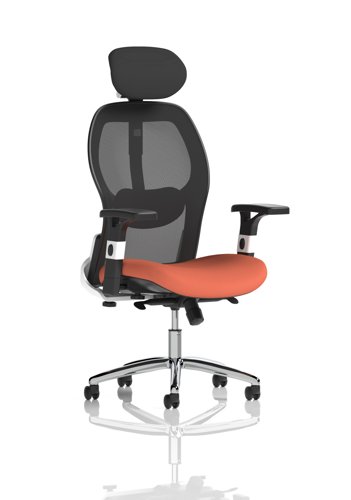 Sanderson II Mesh Back Chair Bespoke Colour Seat Quest Crab Sanderson II Mesh Back Chair Bespoke Colour Seat Quest Crab