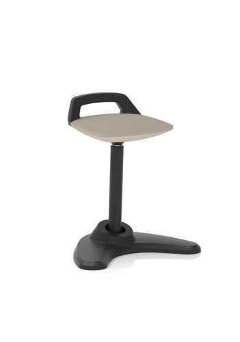 Spry Stool Black Frame Bespoke Colour Seat Quest Salt Spry Stool Black Frame Bespoke Colour Seat Quest Salt