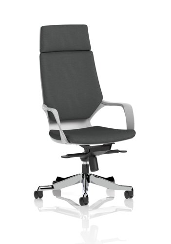 Xenon Executive White Shell High Back With Headrest Bespoke Colour Back And Seat Quest Mussel Xenon Executive White Shell High Back With Headrest Bespoke Colour Back And Seat Quest Mussel