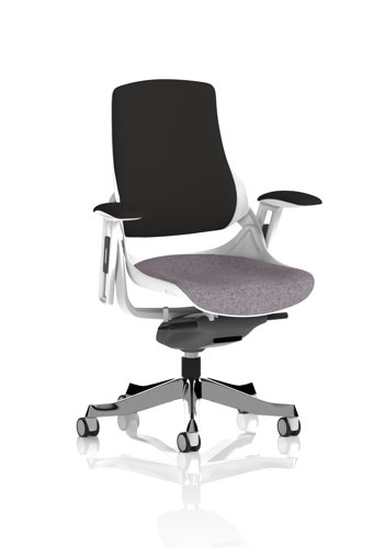 Zure White Shell Black Fabric Back Bespoke Colour Seat Rivet Fuse Zure White Shell Black Fabric Back Bespoke Colour Seat Rivet Fuse
