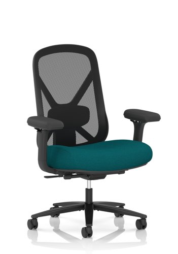 Conrow Heavy Duty Task Operator Chair Bespoke Colour Seat Maringa Teal Conrow Heavy Duty Task Operator Chair Bespoke Colour Seat Maringa Teal